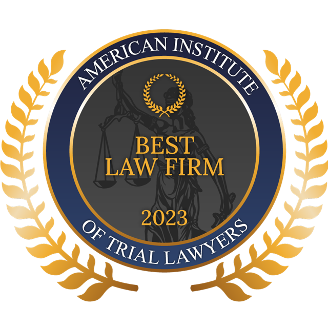 American Institute of Trial Lawyers Best Law Firm 2023